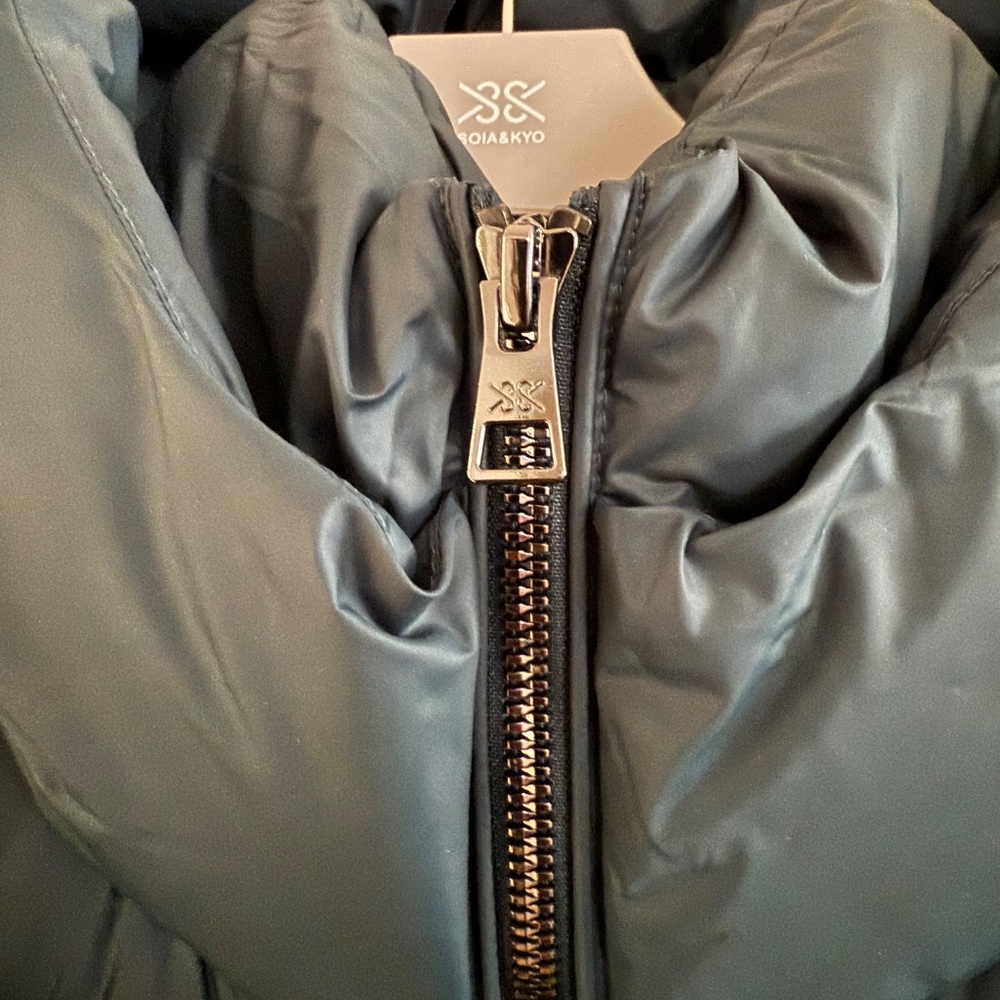 Soia & Kyo Lita Midi Down Coat - Picture 4 of 13